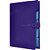 Pasta Sanfonada Plástica A4 5 Divisões Lilás Neon - Imagem 2
