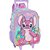 Mochila Infantil com Rodinha STITCH Roxo G - Imagem 2