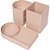Acessório para Mesa Organizador Compact Rosa Antigo 4 Peças KIT - Imagem 2