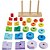 FISHER-PRICE Wood Classificador de Formas 26 Peças - Imagem 3