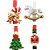 Artigo para Decoração de Natal Enfeite Prendedor Natalino Sortido Pacote com 4 - Imagem 1
