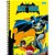Caderno 10X1 Capa Dura Batman FIT 160 Folhas (pacote com 4) - Imagem 1