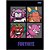 Caderno Brochura 1/4 Capa Dura Fortnite 80 Folhas Pacote com 5 - Imagem 4