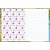 Caderno Brochura 1/4 Capa Dura Ternuritas 80 Folhas Pacote com 5 - Imagem 6