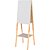Cavalete para FLIP CHART Duplo Compact Line 2 em 1 87,6CM MDF Carvalho - Imagem 2