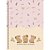 Caderno 1X1 Capa Dura Capycuties 80 Folhas (pacote com 4) - Imagem 2