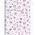 Caderno Brochura 1/4 Capa Dura ARC-EN-CIEL 80 Folhas Pacote com 5 - Imagem 5