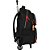 Mochila com Rodinha HOT Wheels Preta G - Imagem 6