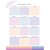 Caderno 10X1 Capa Dura Sweetly 2 em 1 com Planner 168 Folhas Pacote com 4 - Imagem 2