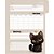Caderno Argolado Cute CAT com Elástico 4 Capas 80 Folhas - Imagem 9