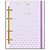 Caderno Argolado Sweetly com Elástico 6 Divisórias e Fichas - Imagem 3