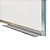 Quadro de Aviso Magnético Branco 150X120CM com Moldura Alumínio Office - Imagem 3
