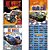 Caderno 1X1 Capa Dura HOT Wheels FIT 80 Folhas Pacote com 4 Unidades - Imagem 1