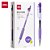Caneta GEL Retrátil com GRIP Roxa 0,5MM Caixa com 12 - Imagem 2