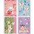Caderno 01X1 Capa Dura Sweet Dreams 80FLS Papel Carta Pacote com 04 - Imagem 7