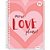 Caderno 10X1 Capa Dura Love You 160FLS Pacote com 04 - Imagem 5