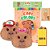 Livro Infantil Colorir Super KIT Capivaras C/GIZ - Imagem 1
