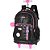 Mochila com Rodinha Barbie Preto G C/PAETE - Imagem 3
