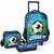 Mochila Infantil com Rodinha Goal G Estojo+lancheira KIT - Imagem 1