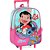 Mochila Infantil com Rodinha STITCH PINK P - Imagem 2