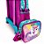 Mochila Infantil com Rodinha Unicornios G Estojo+lancheira KIT - Imagem 3