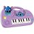 Teclado Infantil STITCH Musical com LUZ - Imagem 1