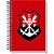 Caderno 10X1 Capa Dura Flamengo 160FLS Pacote com 04 - Imagem 5