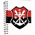Caderneta 1/8 Flamengo ESP.CD 100X137MM 96FL Pacote com 04 - Imagem 4