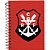 Caderneta 1/8 Flamengo ESP.CD 100X137MM 96FL Pacote com 04 - Imagem 5