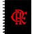 Caderno 01X1 Capa Dura Flamengo MOD.1- Disco 80FLS - Imagem 6