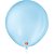 Balão 8 Liso Azul BABY Pacote com 50 - Imagem 2