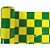 Plástico para Encapar 25M Quadriculado VERDE/AMARELO Rolo - Imagem 2