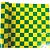 Plástico para Encapar 25M Quadriculado VERDE/AMARELO Rolo - Imagem 3