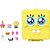 Polly Pocket Micro CONJ. BOB Esponja Fenda do BIQ - Imagem 4