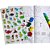 Livro Infantil Colorir KIT Dinossauros C/GIZ/ADESIVOS - Imagem 3