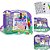 Livro Infantil Colorir KIT Unicornios C/GIZ/ADESIVOS - Imagem 1