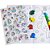 Livro Infantil Colorir KIT Unicornios C/GIZ/ADESIVOS - Imagem 3