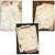 Papel de Carta Decorado HARRY Potter C/PASTA e Cartas Pacote - Imagem 5