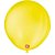 Balão 7 Liso Redondo Amarelo Citrino PCT.C/50 - Imagem 1