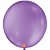 Balão 9 Liso Redondo Roxo Ametista PCT.C/50 - Imagem 1