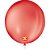 Balão 9 Liso Redondo Vermelho Quente PCT.C/50 - Imagem 1