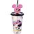 Copo Decorado Minnie Rosa Fruta COR 500ML - Imagem 1