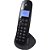Aparelho Telefônico sem Fio DECT Digital com Identificador de Chamadas Preto - Imagem 3