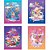 Caderno Brochurão Capa Dura Spice KIDS Feminino 80 Folhas Pacote com 05 - Imagem 1