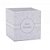 Cachepot Paper Decorado Pote 15 BLANC Quadrado Pacote com 10 - Imagem 2