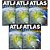 Livro ATLAS Geográfico Escolar 20 X 27 32 Páginas Pacote com 05 - Imagem 3