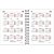 Agenda 2027 Flamengo 176 Folhas 117 X 164 MM Pacote com 05 - Imagem 2