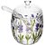 Utensílio Doméstico Acucareiro Lavanda com Colher - Imagem 2