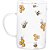 Caneca de Vidro Bee 280ML KIT com 02 - Imagem 3