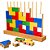 Brinquedo Pedagógico Madeira Blocos de Encaixe 25 Peças - Imagem 4
